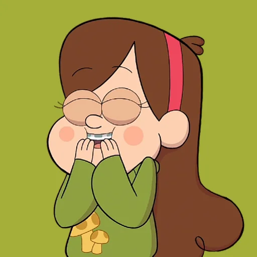 Sticker from the "Gravity falls Fadel" sticker pack