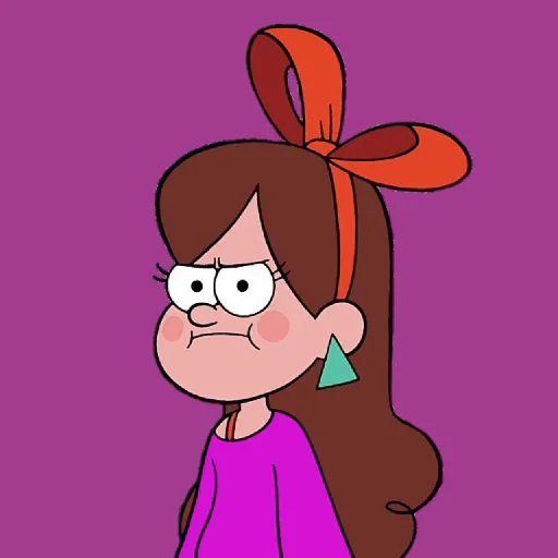 Sticker from the "Gravity falls Fadel" sticker pack