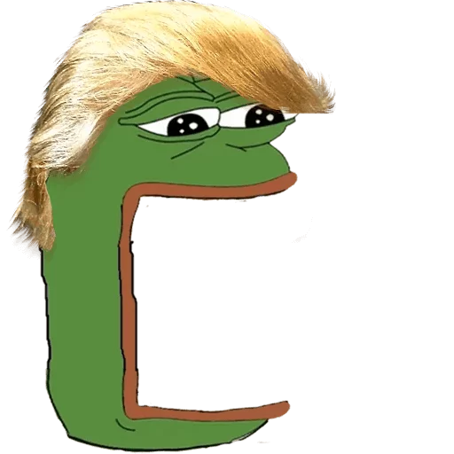 Sticker from the "PepeTrump" sticker pack