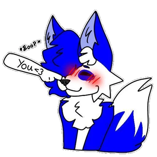 Sticker from the "Dery The Fox" sticker pack