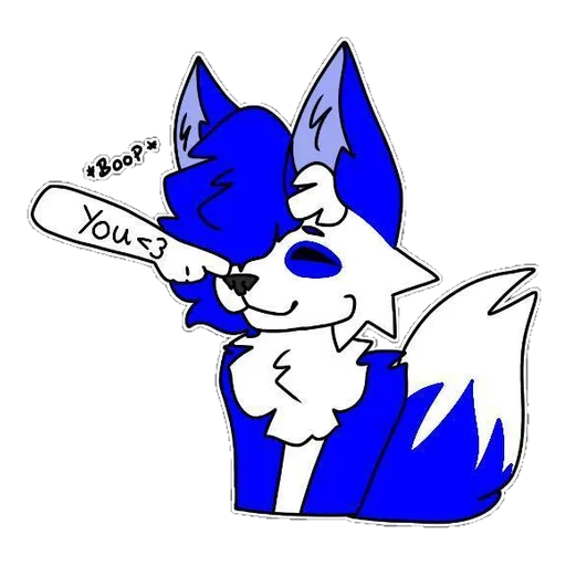 Sticker Dery The Fox