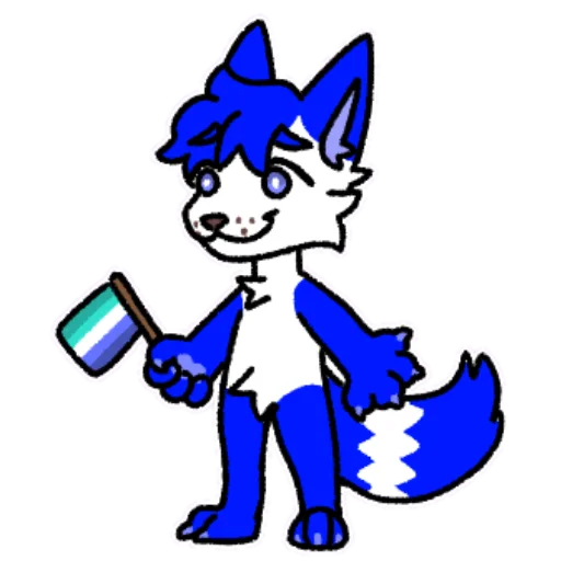 Sticker from the "Dery The Fox" sticker pack