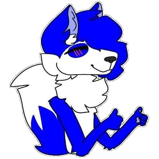 Sticker from the "Dery The Fox" sticker pack