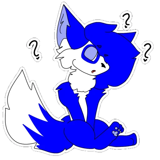 Sticker from the "Dery The Fox" sticker pack