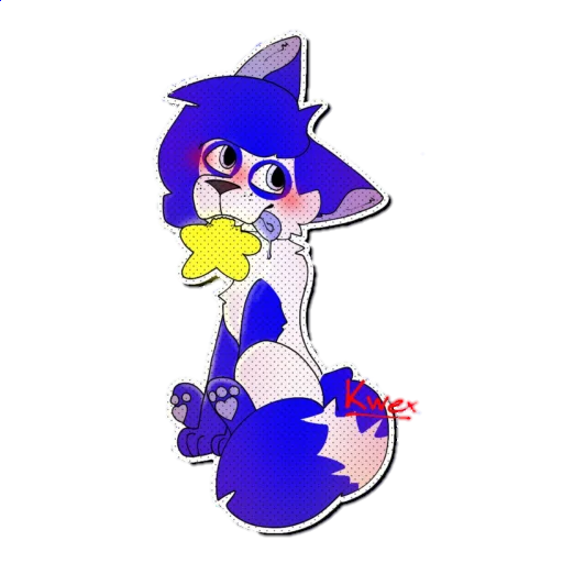 Sticker from the "Dery The Fox" sticker pack