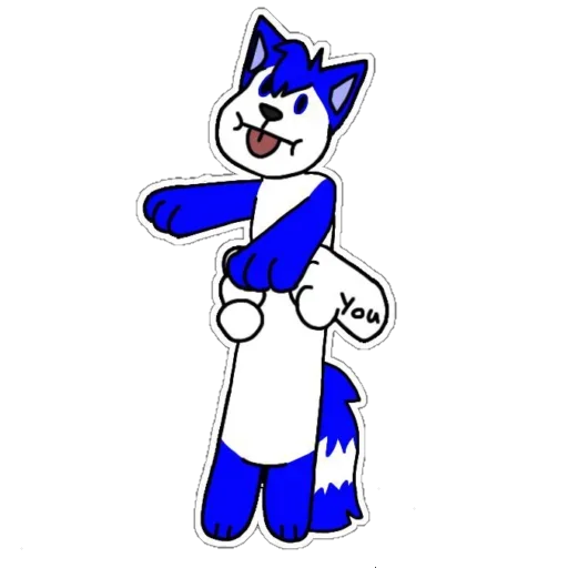 Sticker from the "Dery The Fox" sticker pack