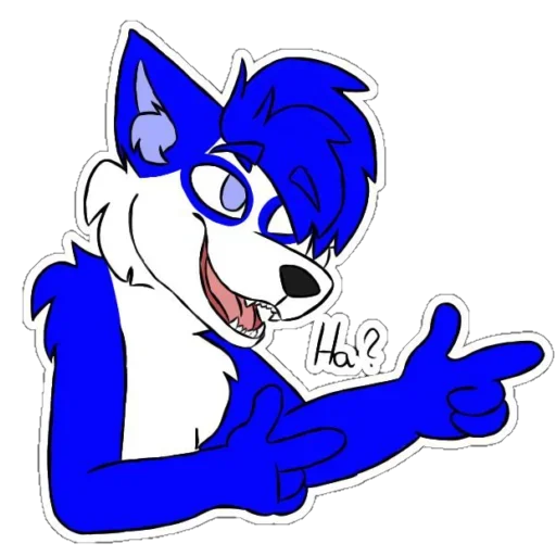 Sticker from the "Dery The Fox" sticker pack