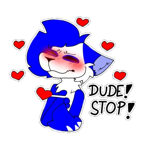 Sticker from the "Dery The Fox" sticker pack