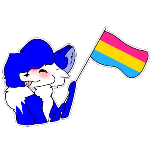 Sticker from the "Dery The Fox" sticker pack