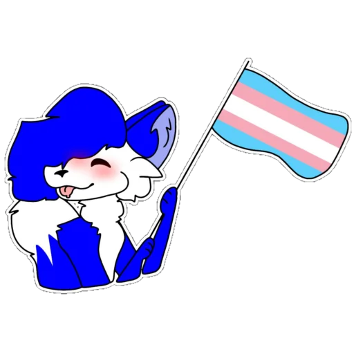 Sticker from the "Dery The Fox" sticker pack