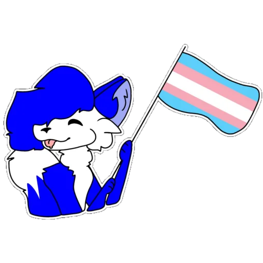 Sticker from the "Dery The Fox" sticker pack