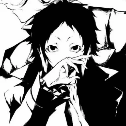 Стикер из набора "Akutagawa Ryunosuke"