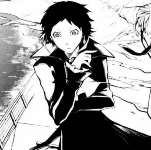 Стикер из набора "Akutagawa Ryunosuke"