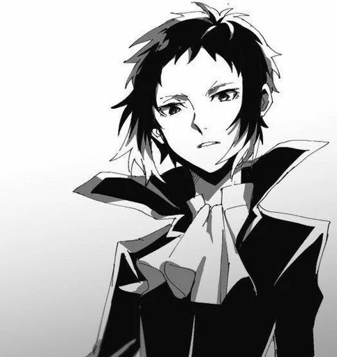 Стикер из набора "Akutagawa Ryunosuke"