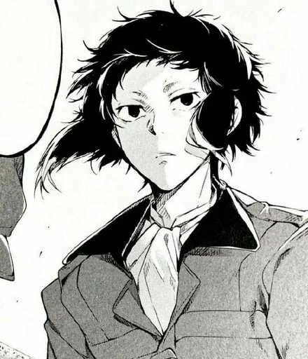 Стикер из набора "Akutagawa Ryunosuke"