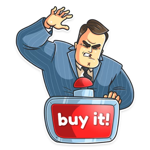 Sticker from the "Mr. Trader" sticker pack