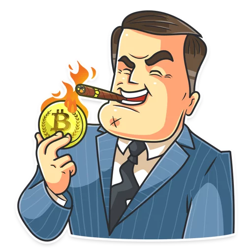 Sticker from the "Mr. Trader" sticker pack