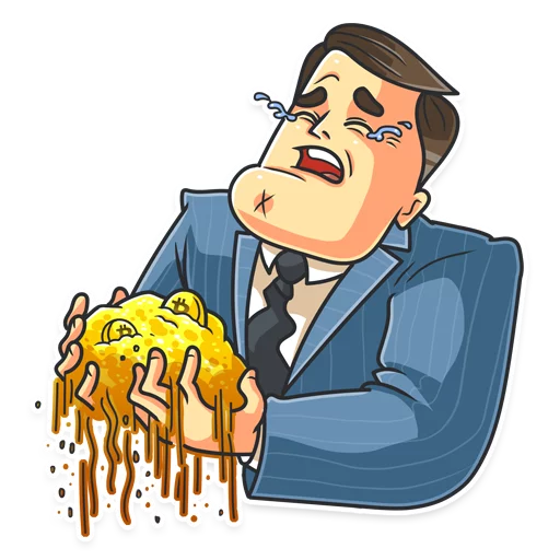 Sticker from the "Mr. Trader" sticker pack