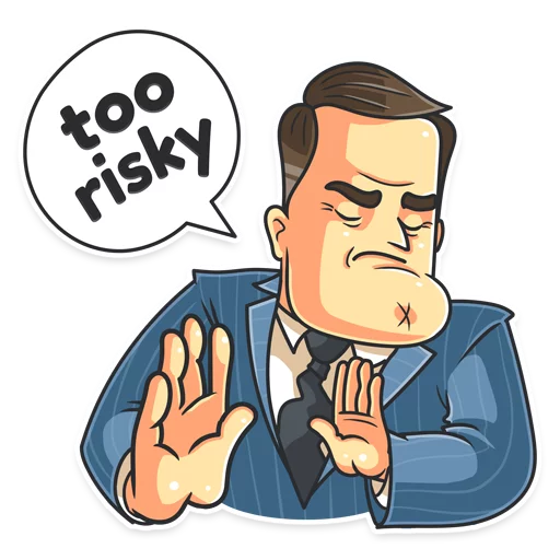 Sticker from the "Mr. Trader" sticker pack