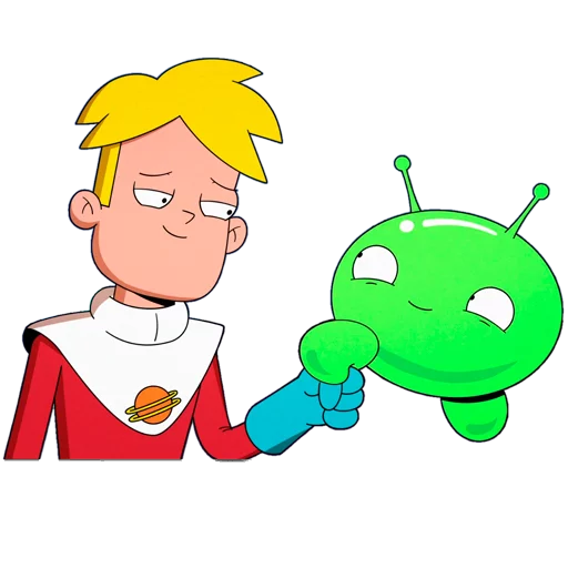 Sticker from the "Final Space [tbs]" sticker pack