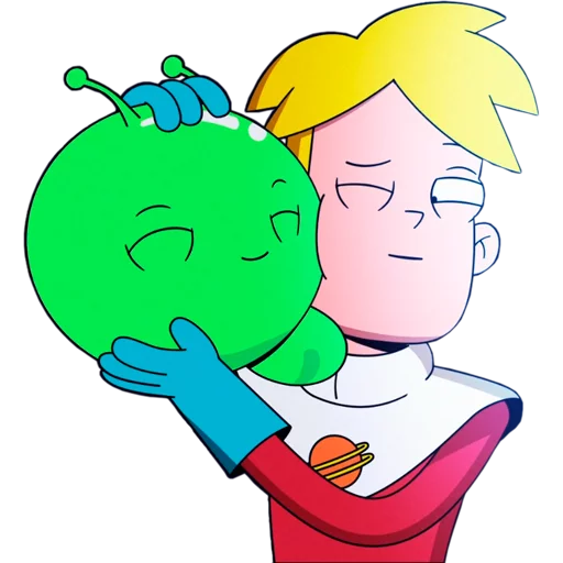 Sticker from the "Final Space [tbs]" sticker pack