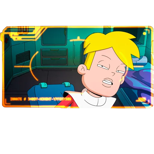 Sticker from the "Final Space [tbs]" sticker pack