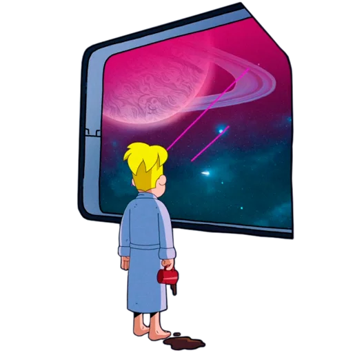 Sticker from the "Final Space [tbs]" sticker pack