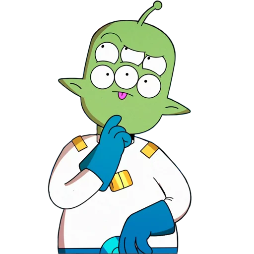 Sticker from the "Final Space [tbs]" sticker pack