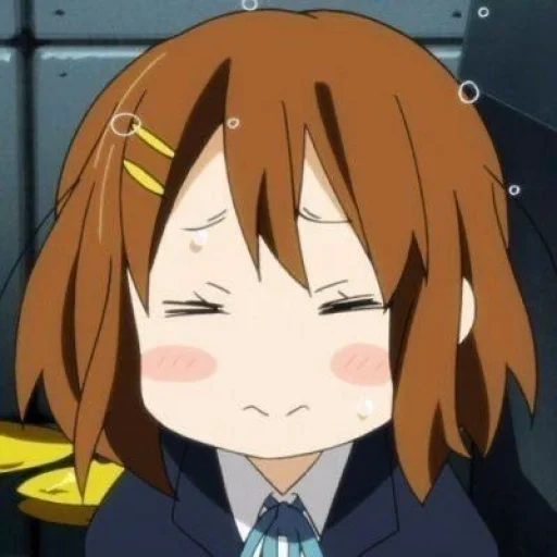 Sticker from the "yui Hirasawa" sticker pack