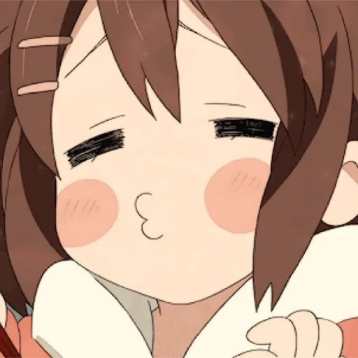 Sticker from the "yui Hirasawa" sticker pack