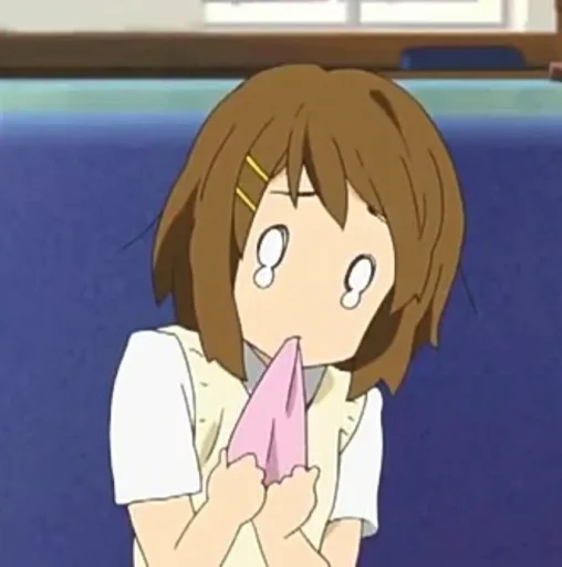 Sticker from the "yui Hirasawa" sticker pack