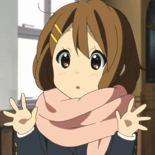 Стикер из набора "yui Hirasawa"