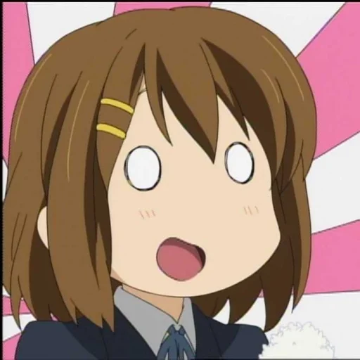 Sticker from the "yui Hirasawa" sticker pack