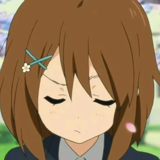 Sticker from the "yui Hirasawa" sticker pack