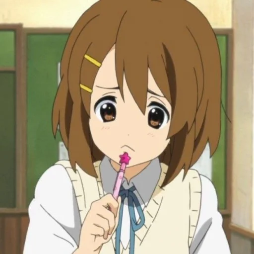 Стикер из набора "yui Hirasawa"