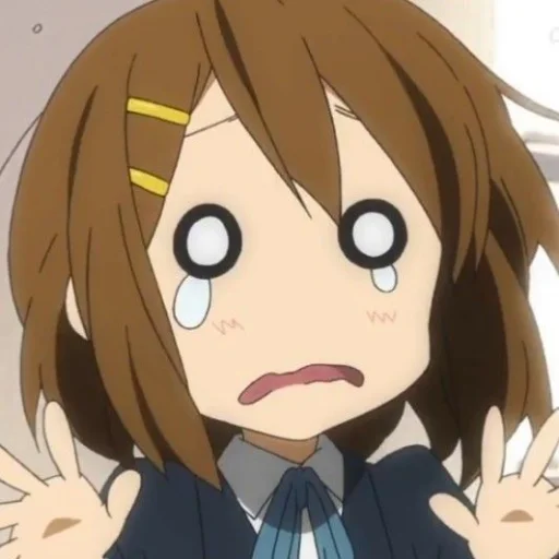 Sticker from the "yui Hirasawa" sticker pack