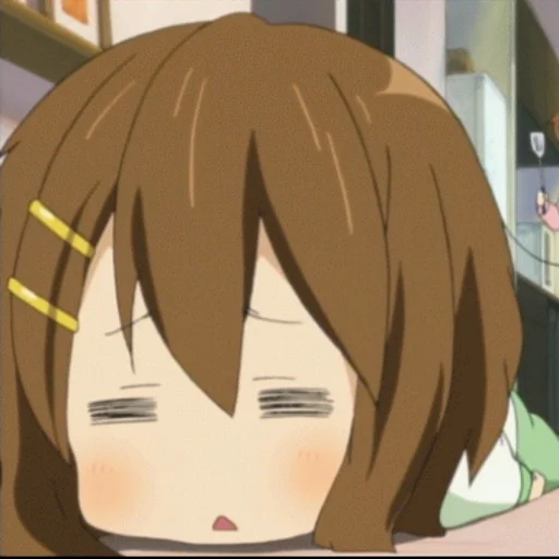 Sticker from the "yui Hirasawa" sticker pack