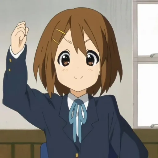 Sticker from the "yui Hirasawa" sticker pack