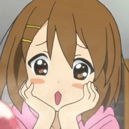 Sticker from the "yui Hirasawa" sticker pack