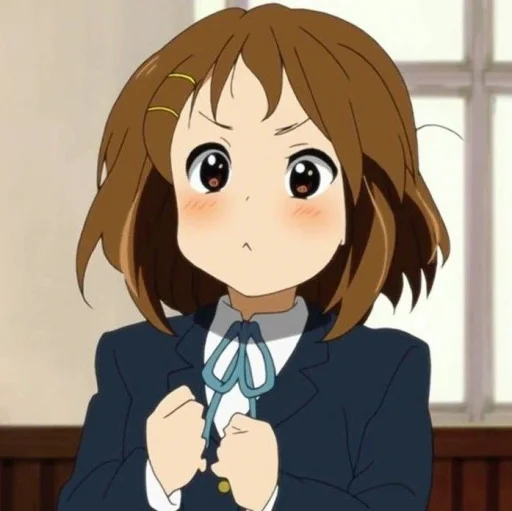 Sticker from the "yui Hirasawa" sticker pack