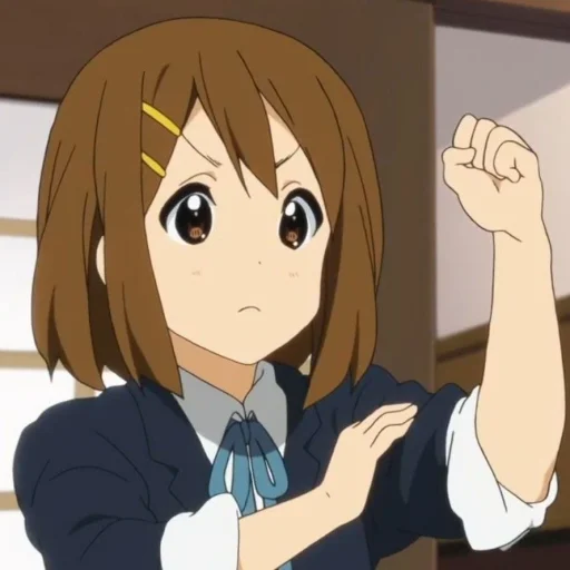 Sticker from the "yui Hirasawa" sticker pack