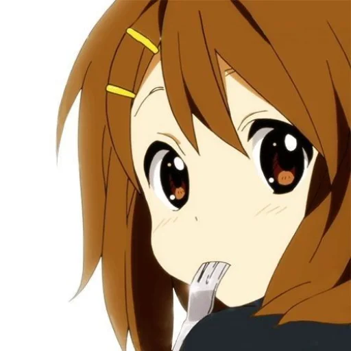 Sticker from the "yui Hirasawa" sticker pack