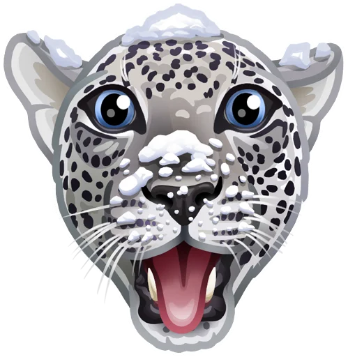 Sticker from the "Just zoo it!" sticker pack