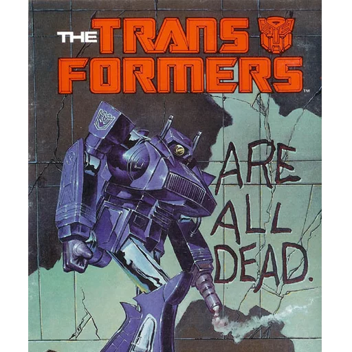 Sticker from the "G1: Decepticons" sticker pack