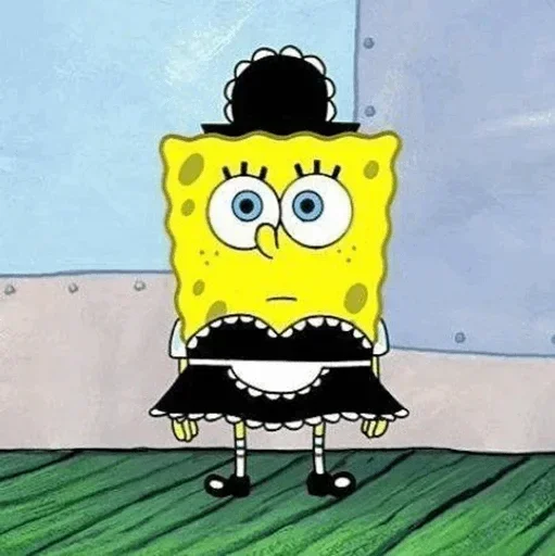 Sticker from the "SquarePants" sticker pack