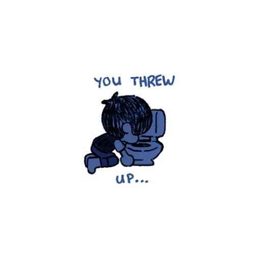 Sticker from the "some OMORI" sticker pack