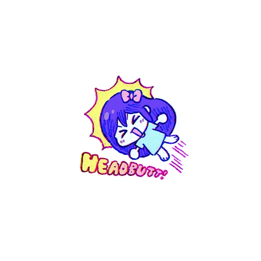 Sticker from the "some OMORI" sticker pack