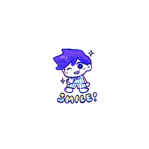 Sticker from the "some OMORI" sticker pack