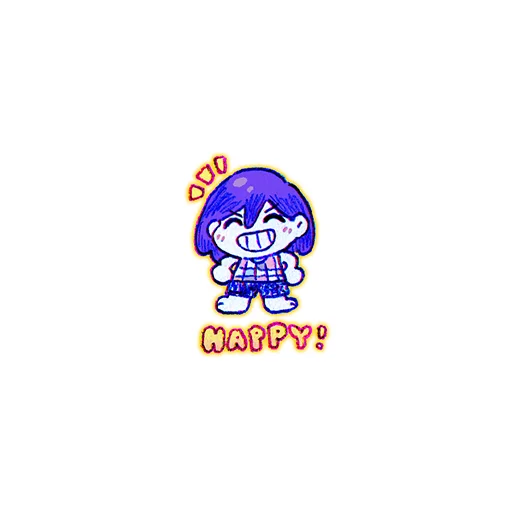 Sticker from the "some OMORI" sticker pack