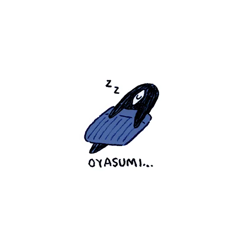 Sticker from the "some OMORI" sticker pack